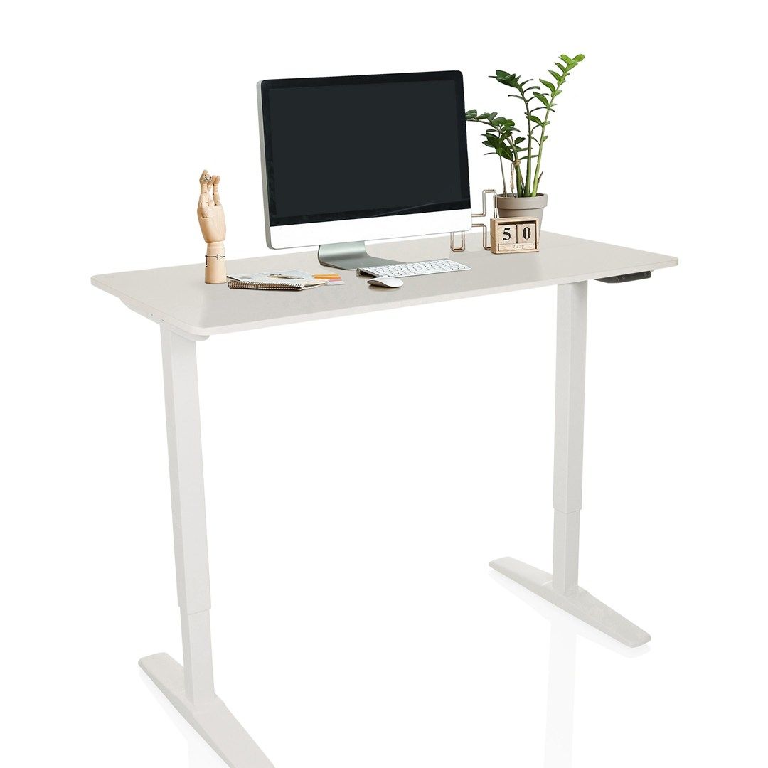 Schreibtisch STAND BASIC 120 x 60 elektrisch höhenverstellbar von HJH - Produktbild 2 von 7