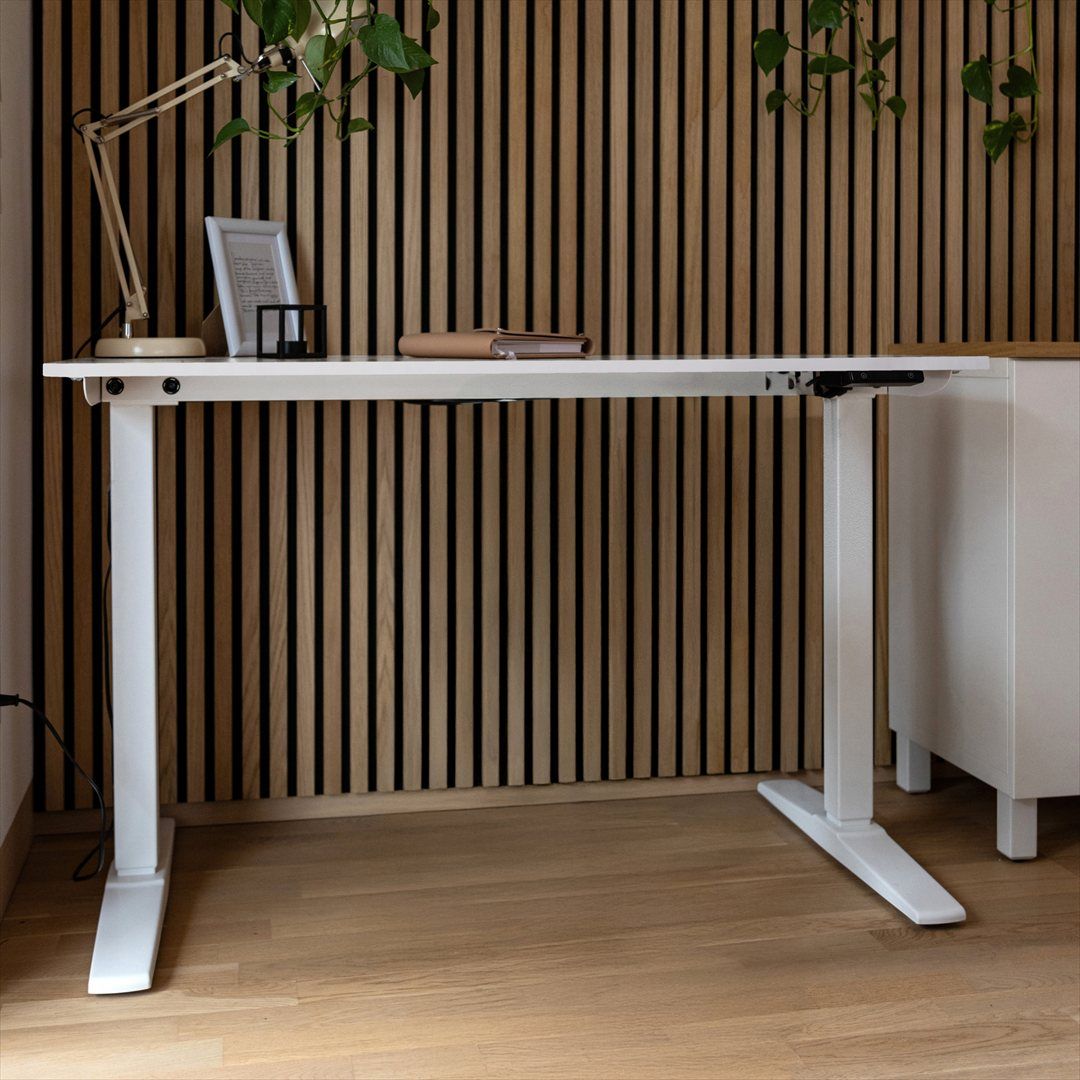Schreibtisch STAND BASIC 120 x 60 elektrisch höhenverstellbar von HJH - Produktbild 6 von 7