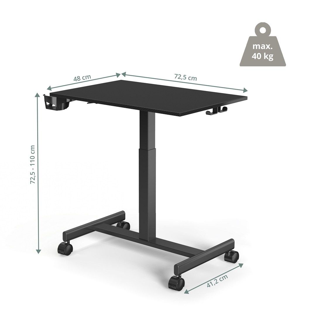 Sitz-/Stehtisch Stand K inkl. Getränkehalter von HJH - Produktbild 6 von 6