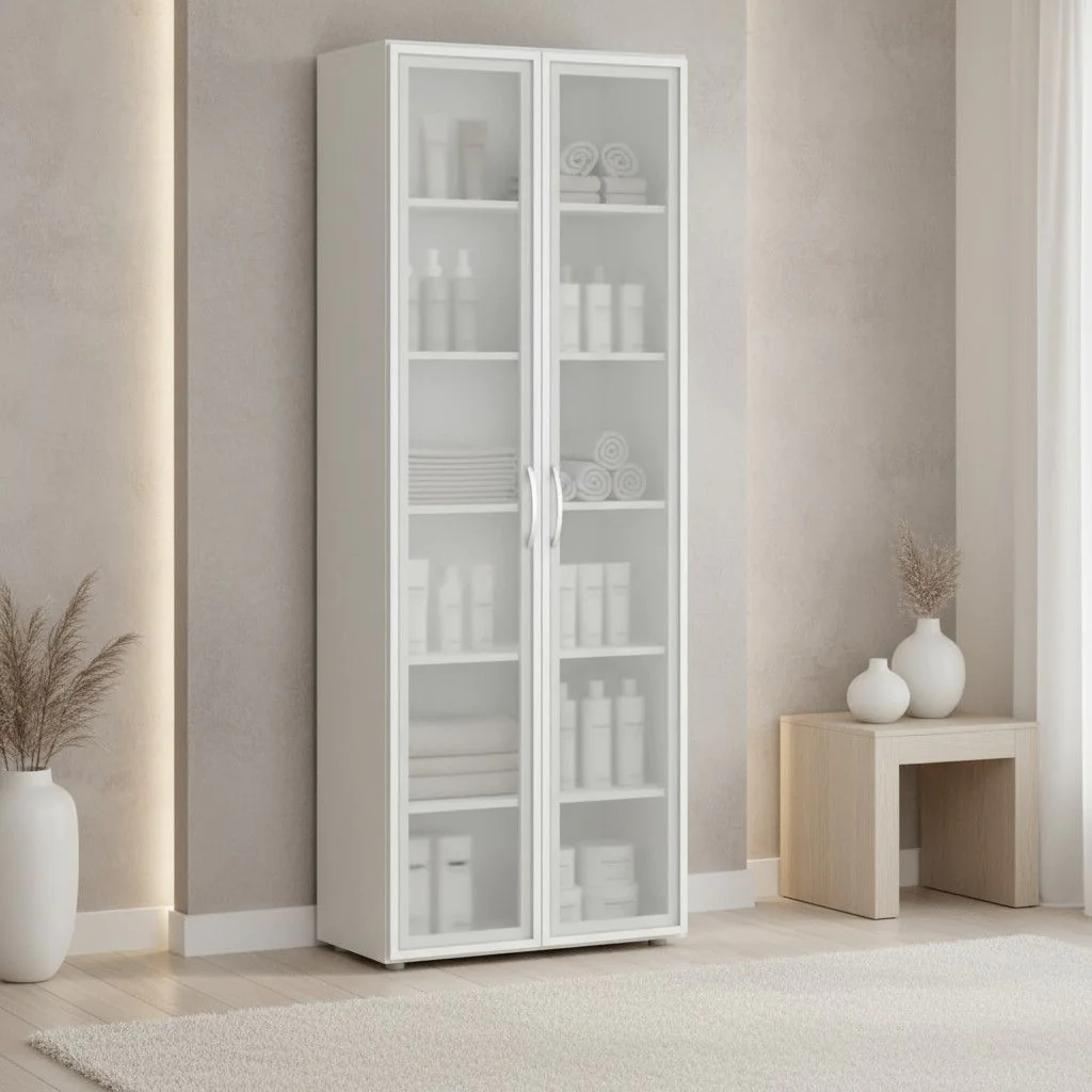 Aktenschrank Flex 6 OH - Glas - zweitürig von Geramöbel - Produktbild 2 von 12