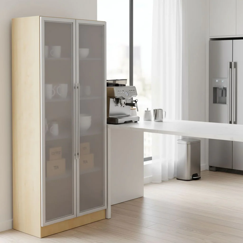 Aktenschrank Glas Solid 5 OH von Hammerbacher - Produktbild 2 von 16