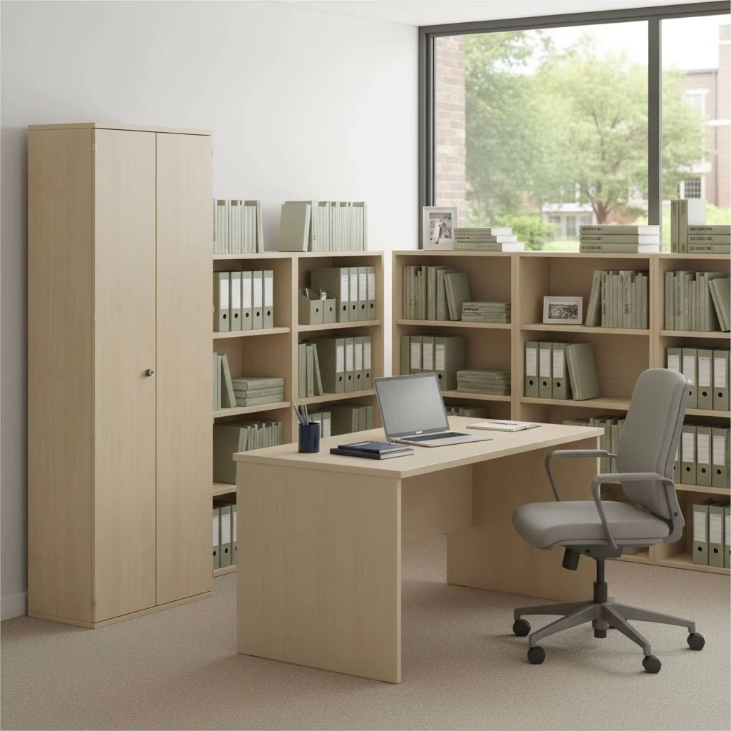 Aktenschrank Pro 6 OH zweitürig von Geramöbel - Produktbild 3 von 3