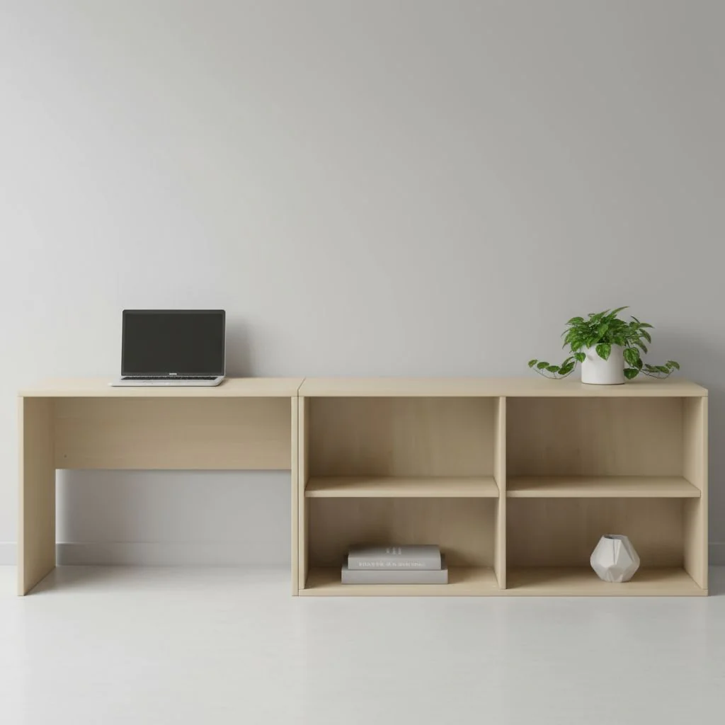 Anstellregal Pro 2 OH mit Mittelwand von Geramöbel - Produktbild 3 von 9