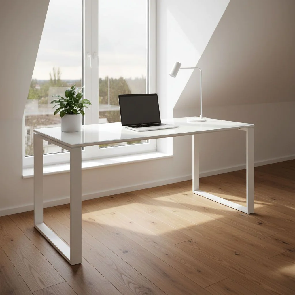 Büro-Set Monteria 7 - Weiß von BME home - Produktbild 2 von 6