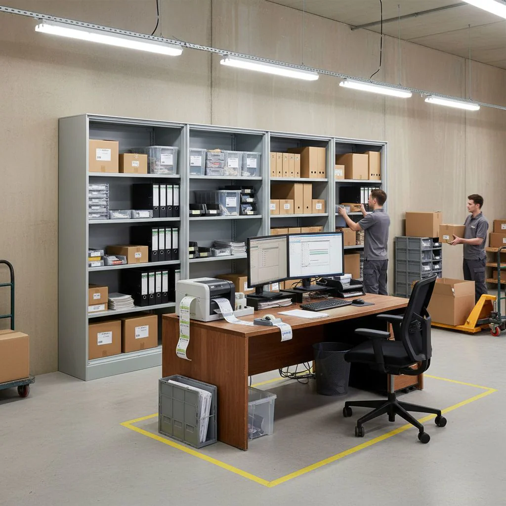 Büroregal Asisto C 3000 - 4 OH - 80 cm von CP - Produktbild 1 von 5