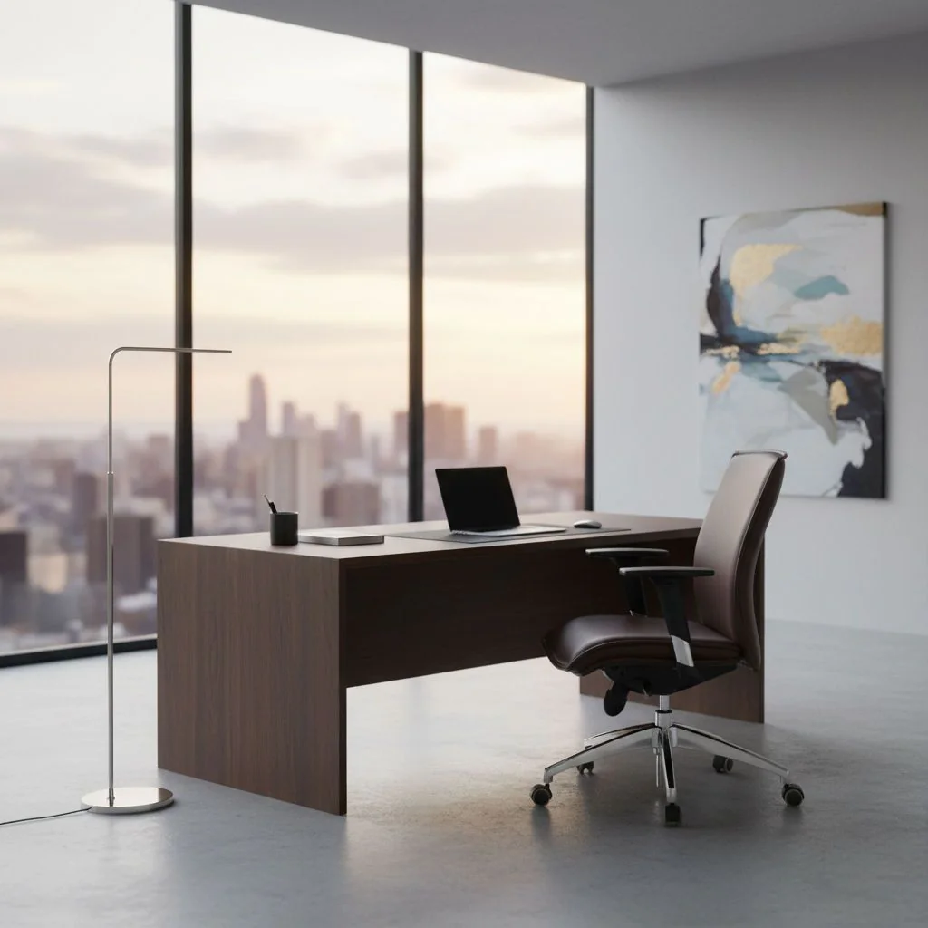 Bürostuhl Chefsessel MURANO 10 Leder dunkelbraun von HJH - Produktbild 4 von 6