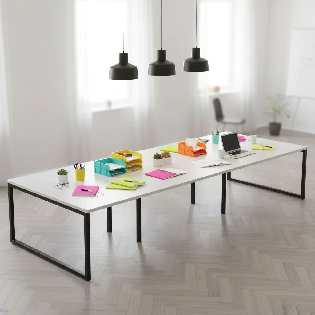 Schreibtisch bSpace Workbench 6er O Fuß von Nowy Styl - Produktbild 4 von 4