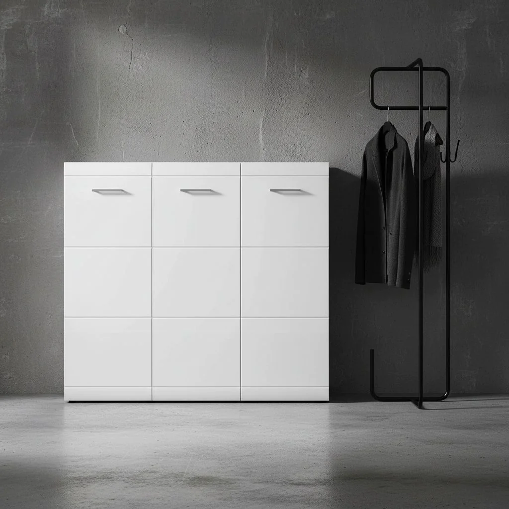 Garderobenschrank 3523 Adana - Weiß von BME home - Produktbild 5 von 6