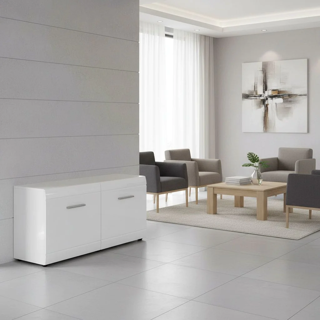 Garderobenschrank 3576 Adana - Weiß von BME home - Produktbild 3 von 3