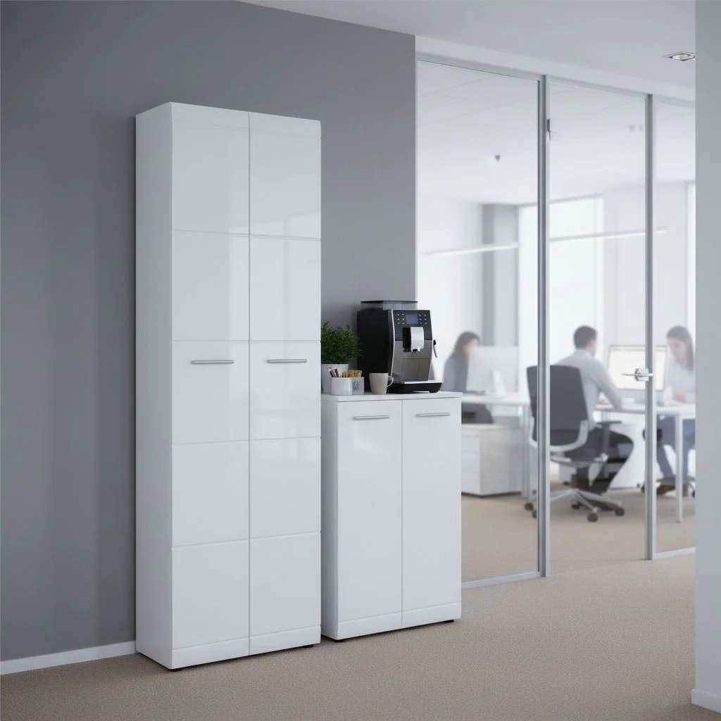 Garderobenschrank 3577 Adana - Weiß von BME home - Produktbild 3 von 4