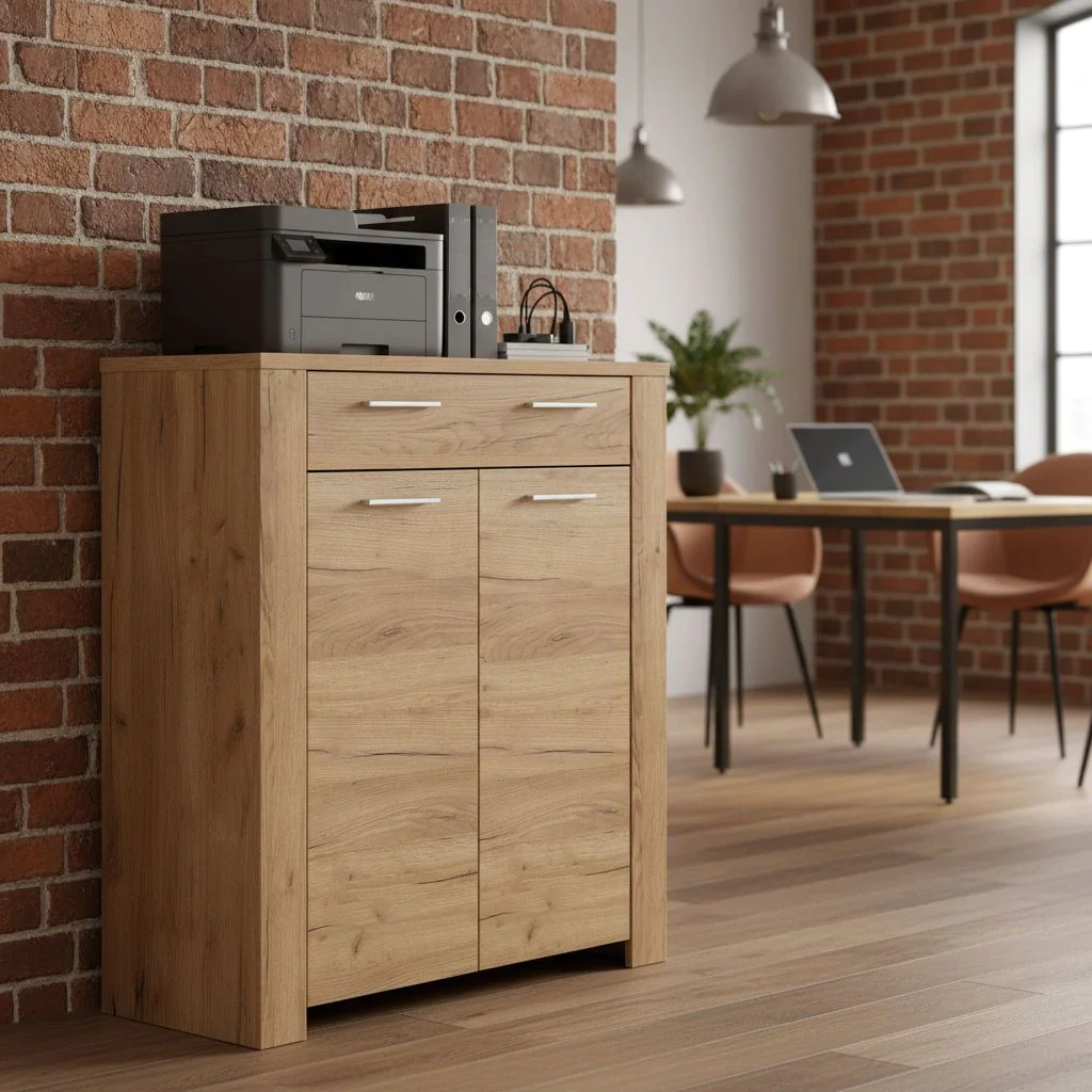 Garderobenschrank 3955 Castera - Navarra-Eiche von BME home - Produktbild 2 von 5