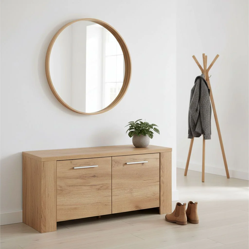 Garderobenschrank 3957 Castera - Navarra-Eiche von BME home - Produktbild 2 von 4