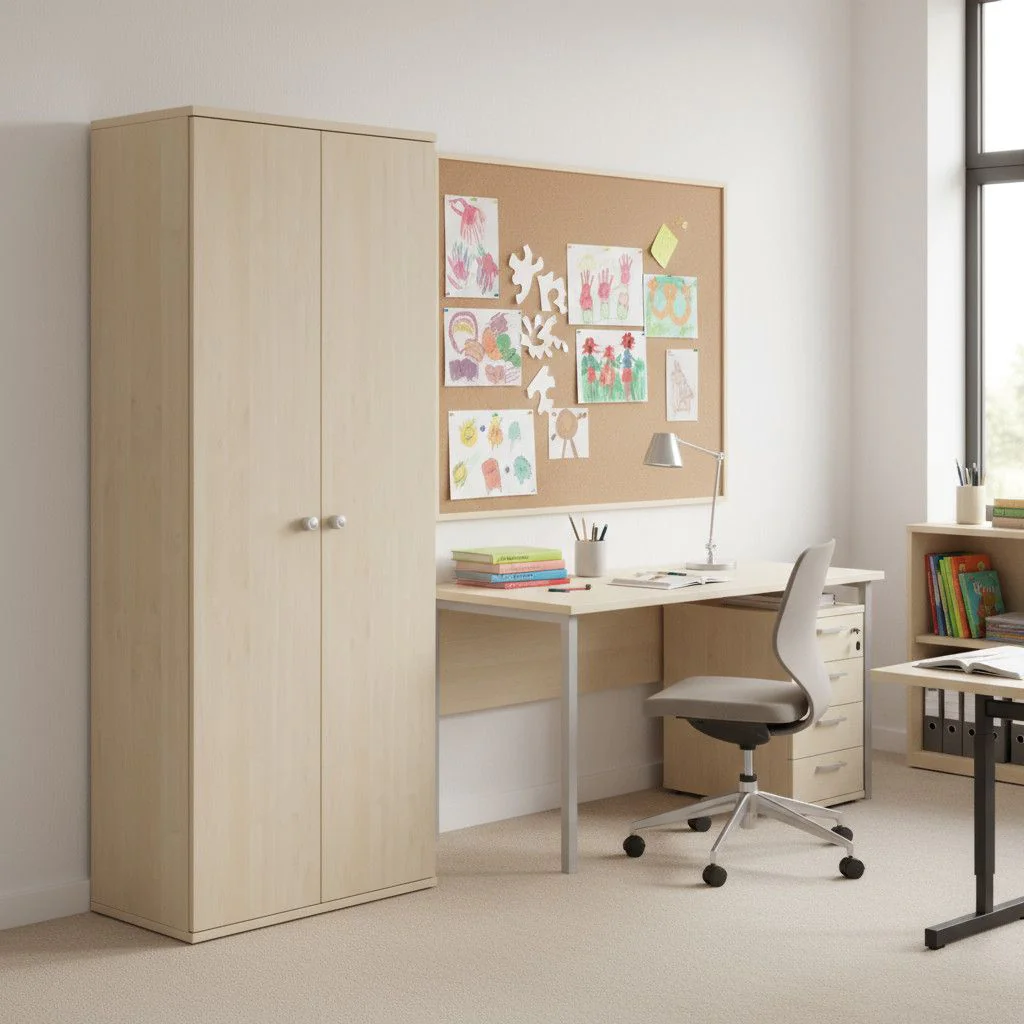 Garderobenschrank Pro 5 OH zweitürig von Geramöbel - Produktbild 3 von 15