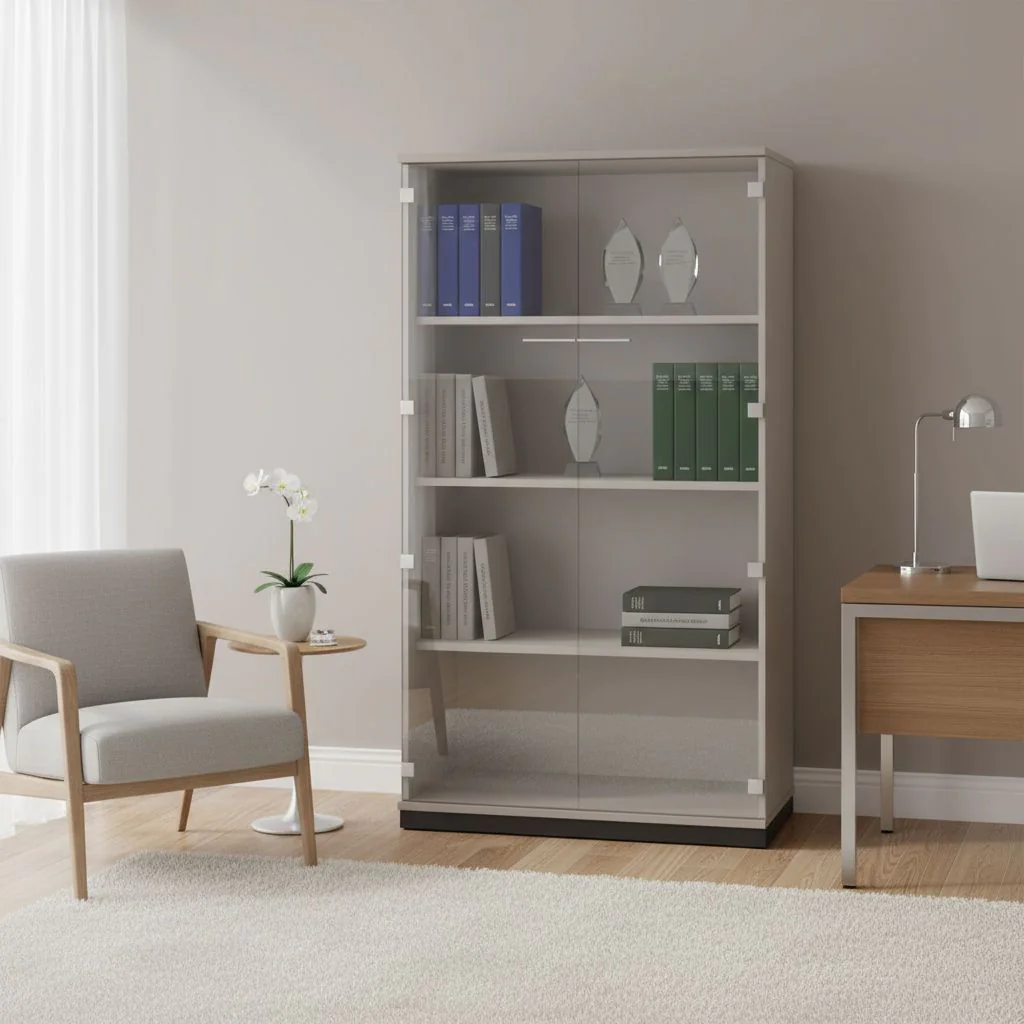 Glasflügeltürenschrank SQart 4 OH von Nowy Styl - Produktbild 1 von 7