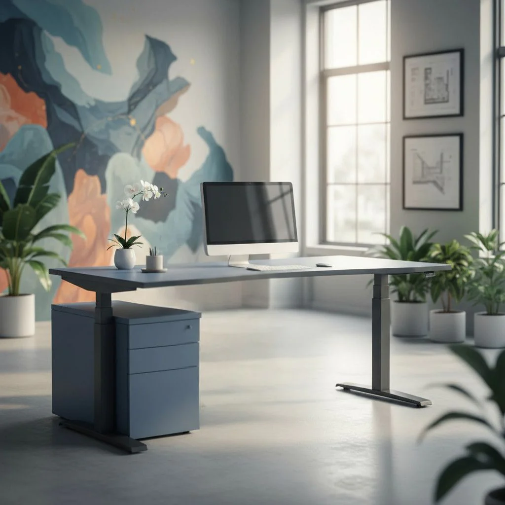 Höhenverstellbarer Schreibtisch eModel 2.0 Compact von Nowy Styl - Produktbild 3 von 11