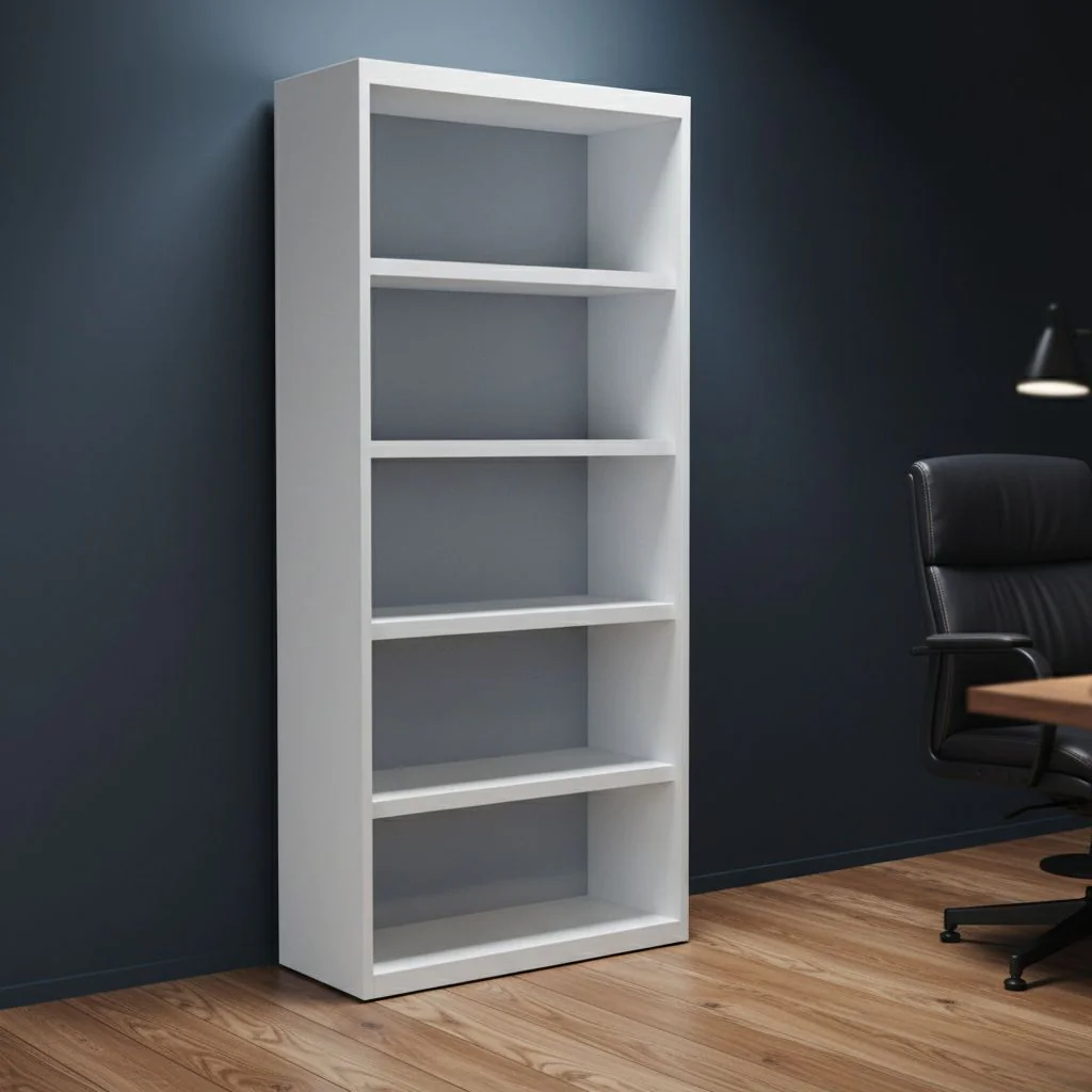 Regal 5 OH Form 5 80 cm - Weiß von Kerkmann - Produktbild 3 von 4