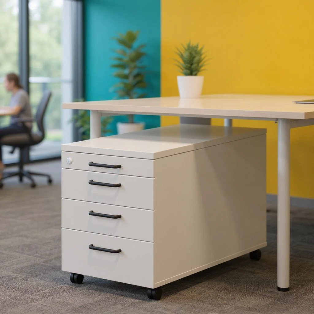 Rollcontainer E10 3S 80 cm von Nowy Styl - Produktbild 2 von 6