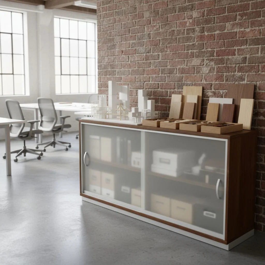 Schiebetürenschrank Pro 2 OH mit Mittelwand - Glas von Geramöbel - Produktbild 1 von 12