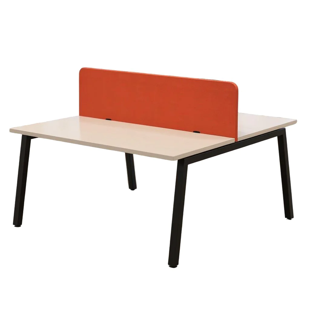 Teamarbeitsplatz CS5040 2U A-LEG mit Sichtblende von Nowy Styl - Produktbild 1 von 6