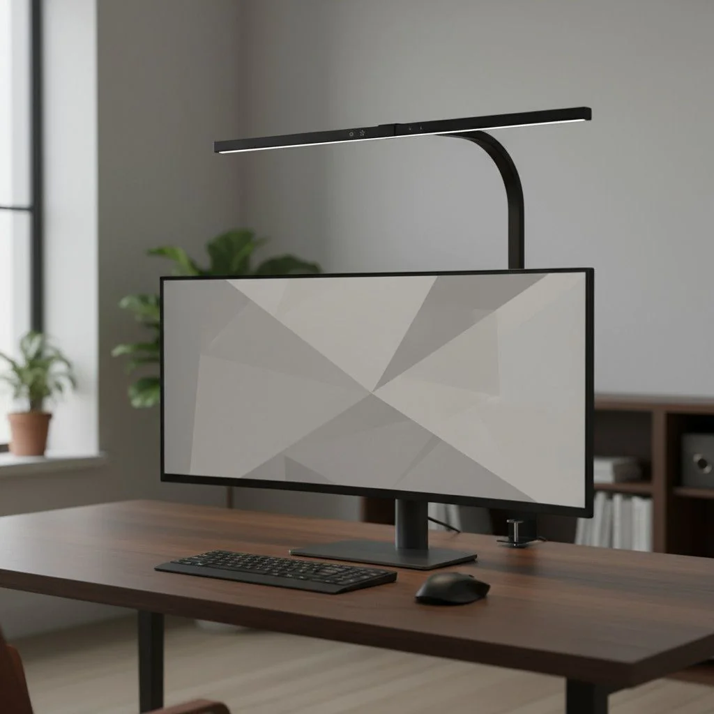 Tischleuchte LED Strata - Schwarz von Unilux - Produktbild 2 von 3