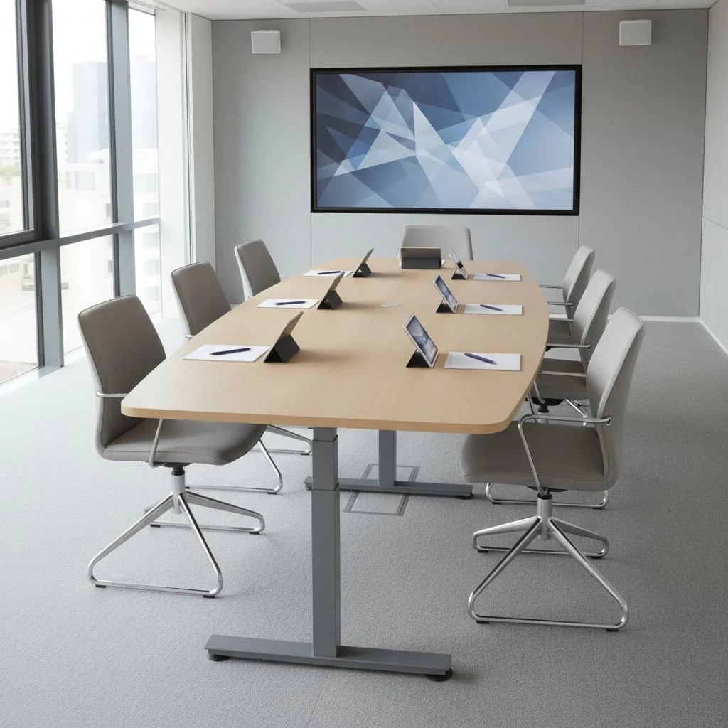 Höhenverstellbarer Schreibtisch XDSM Konferenz - HBA-XDSM22