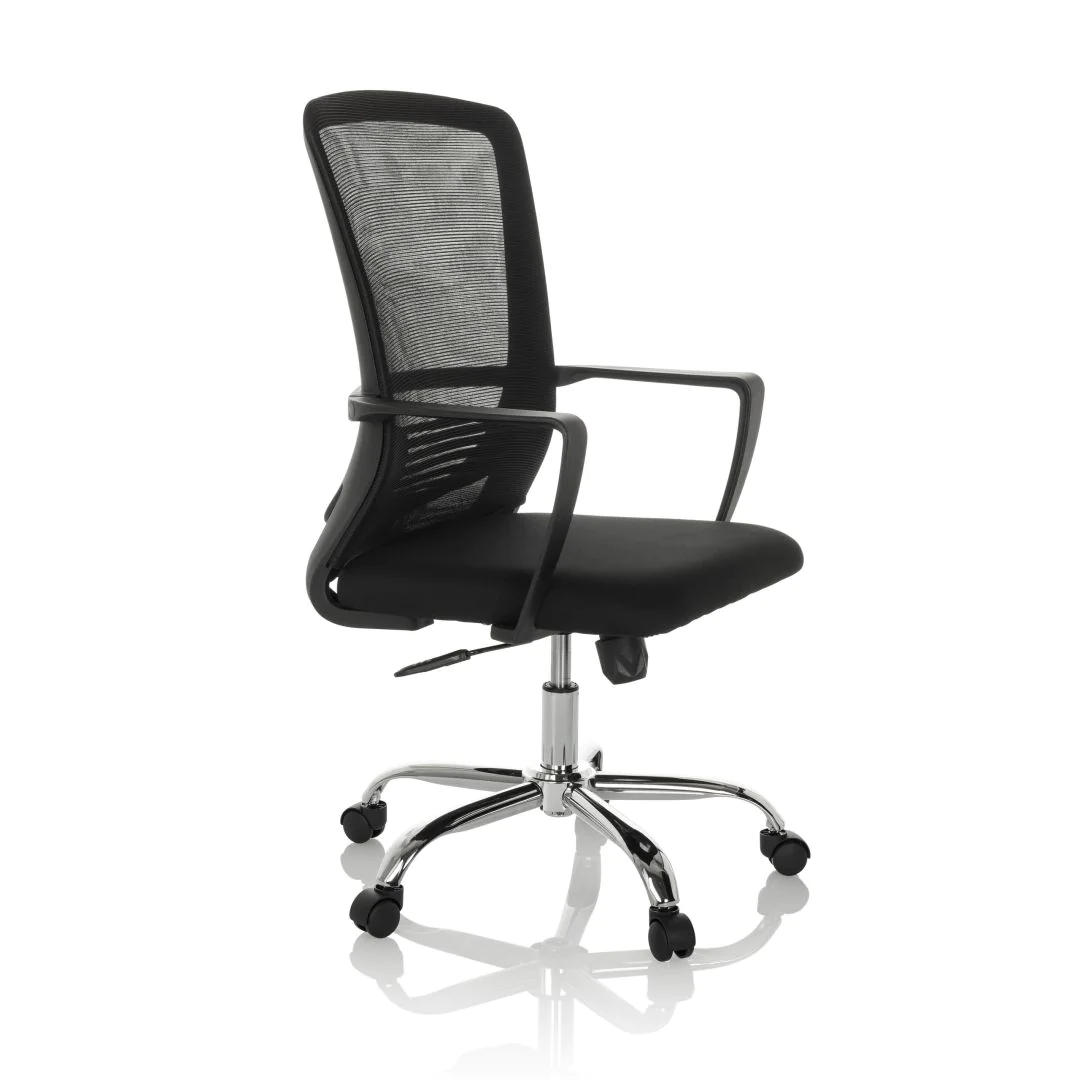 Bürostuhl Drehstuhl STAR-TEC S Netz Stoff schwarz von HJH - Produktbild 8 von 14