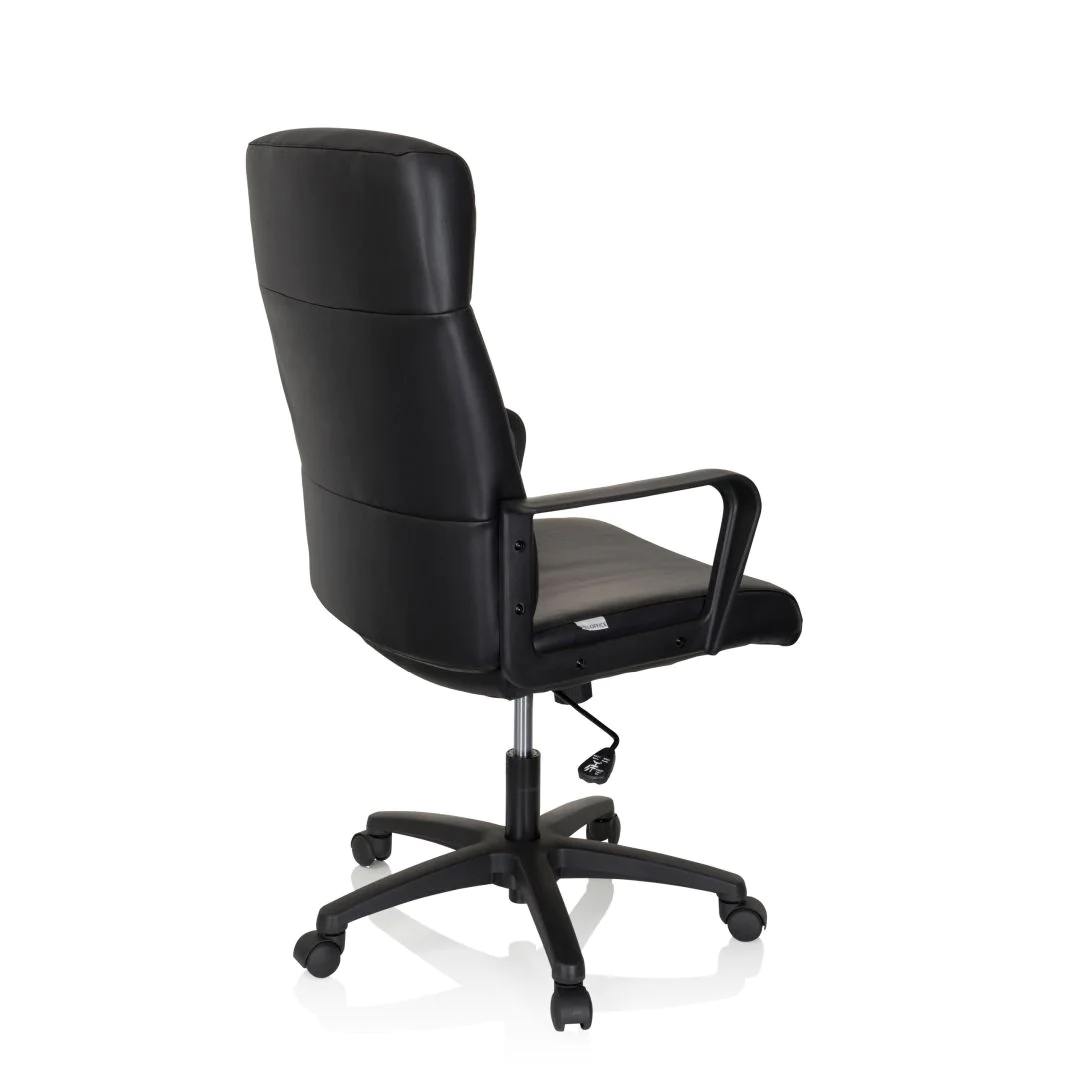 Bürostuhl Chefsessel LISSO Kunstleder schwarz von HJH - Produktbild 8 von 13