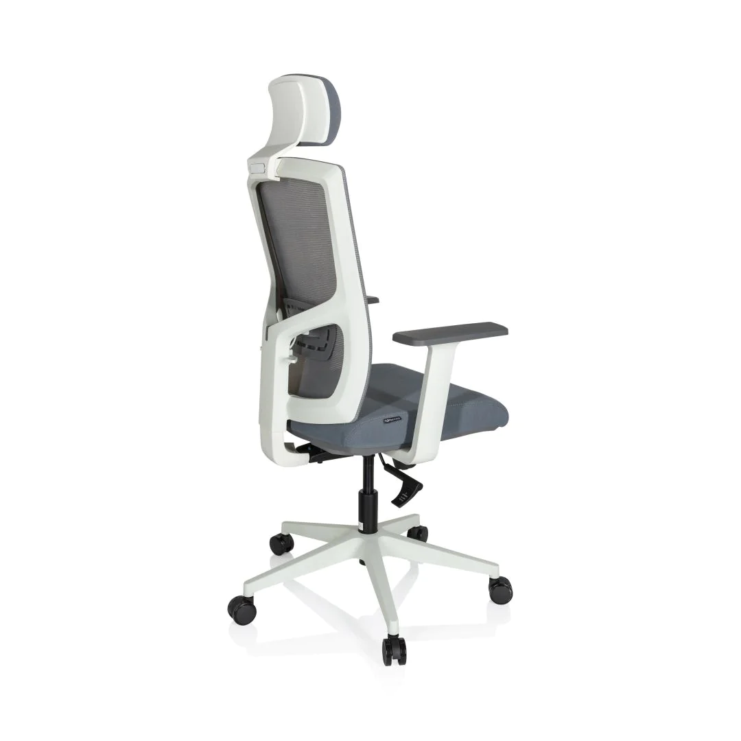 Bürostuhl Drehstuhl CAPTIVO BASE W Stoff Netzstoff grau von HJH - Produktbild 8 von 13