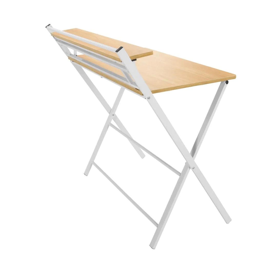 Schreibtisch Arbeitstisch EASY CLAP 92 x 84 cm von HJH - Produktbild 8 von 13