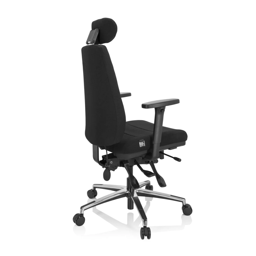 Bürostuhl Drehstuhl PHOENIX PRO I Stoff schwarz von HJH - Produktbild 10 von 15