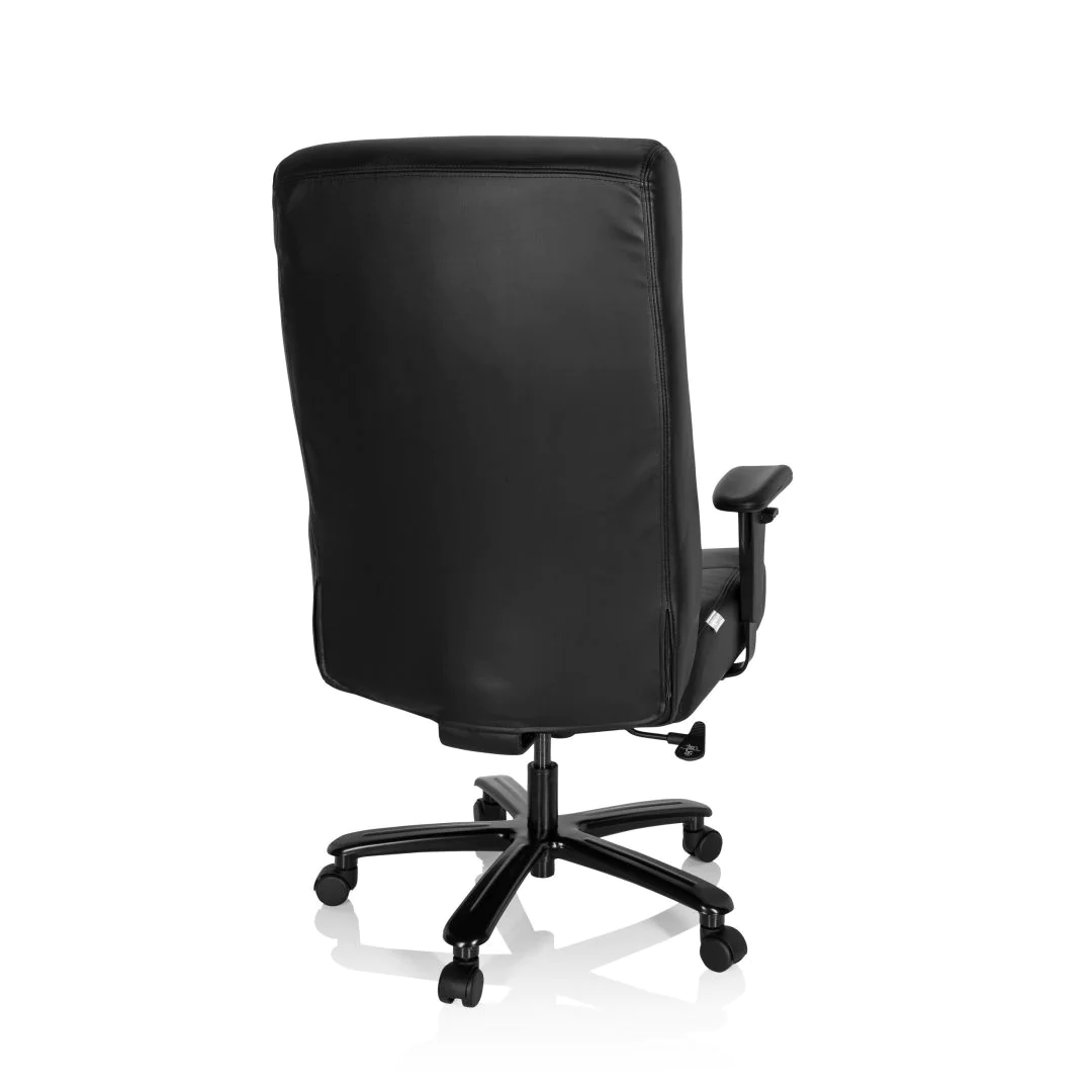 Chefsessel XXL EVEREST II Leder schwarz von HJH - Produktbild 8 von 12