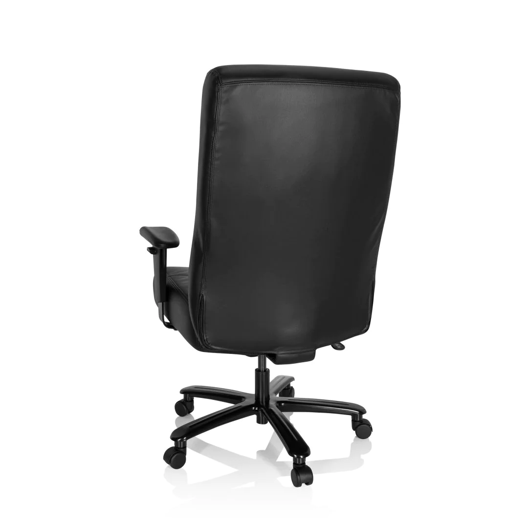 Chefsessel XXL EVEREST II Leder schwarz von HJH - Produktbild 9 von 12