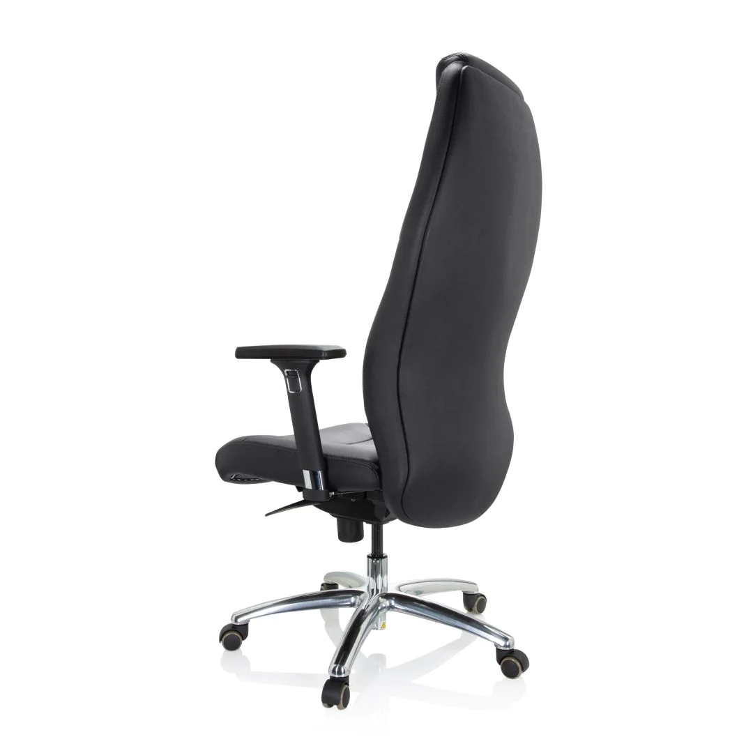 Bürostuhl Chefsessel FERRARA Leder schwarz von HJH - Produktbild 11 von 13