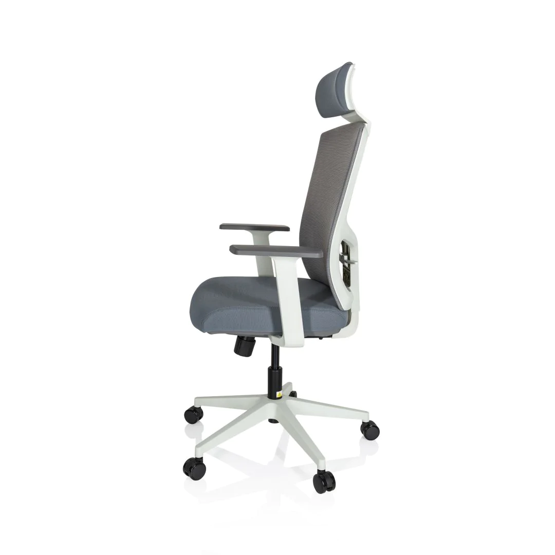 Bürostuhl Drehstuhl CAPTIVO BASE W Stoff Netzstoff grau von HJH - Produktbild 12 von 13