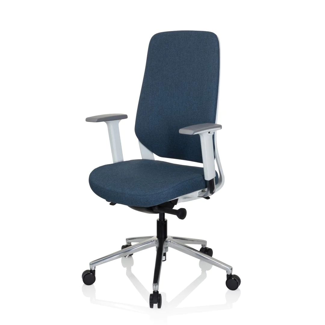 Bürostuhl Drehstuhl CHIARO T4 WHITE Stoff von HJH - Produktbild 14 von 14