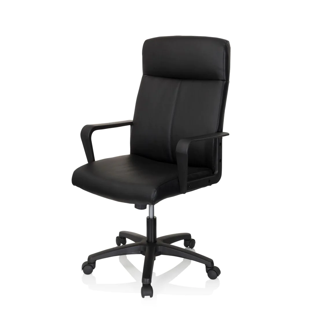 Bürostuhl Chefsessel LISSO Kunstleder schwarz von HJH - Produktbild 13 von 13