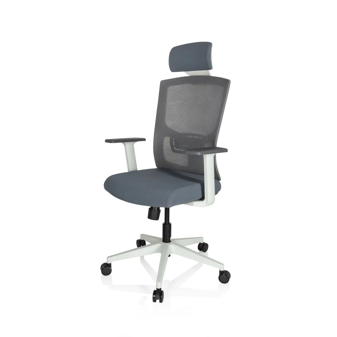 Bürostuhl Drehstuhl CAPTIVO BASE W Stoff Netzstoff grau von HJH - Produktbild 13 von 13