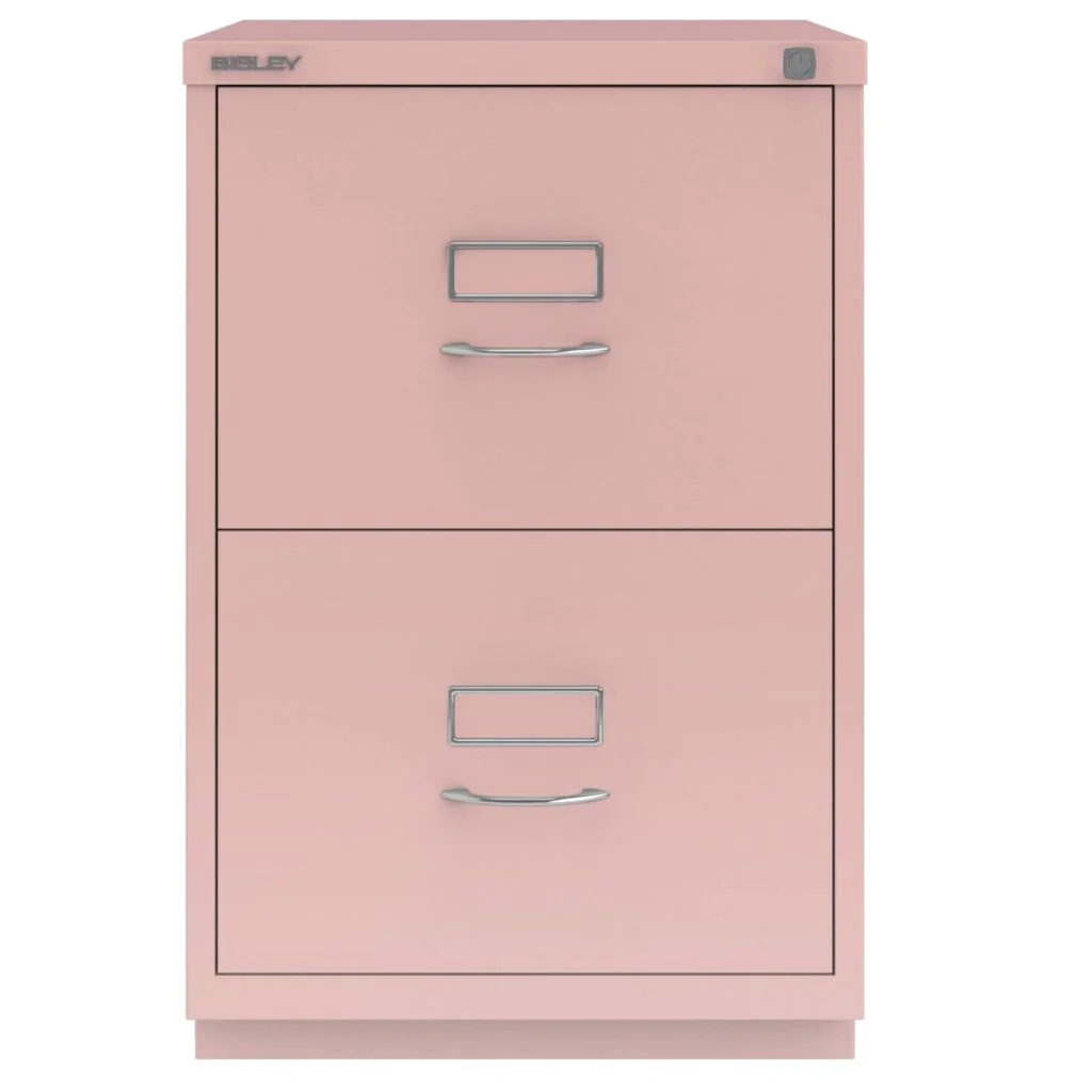 Schubladenschrank F mit Bügelgriff 2 HR-Schubladen von Bisley - Produktbild 3 von 4