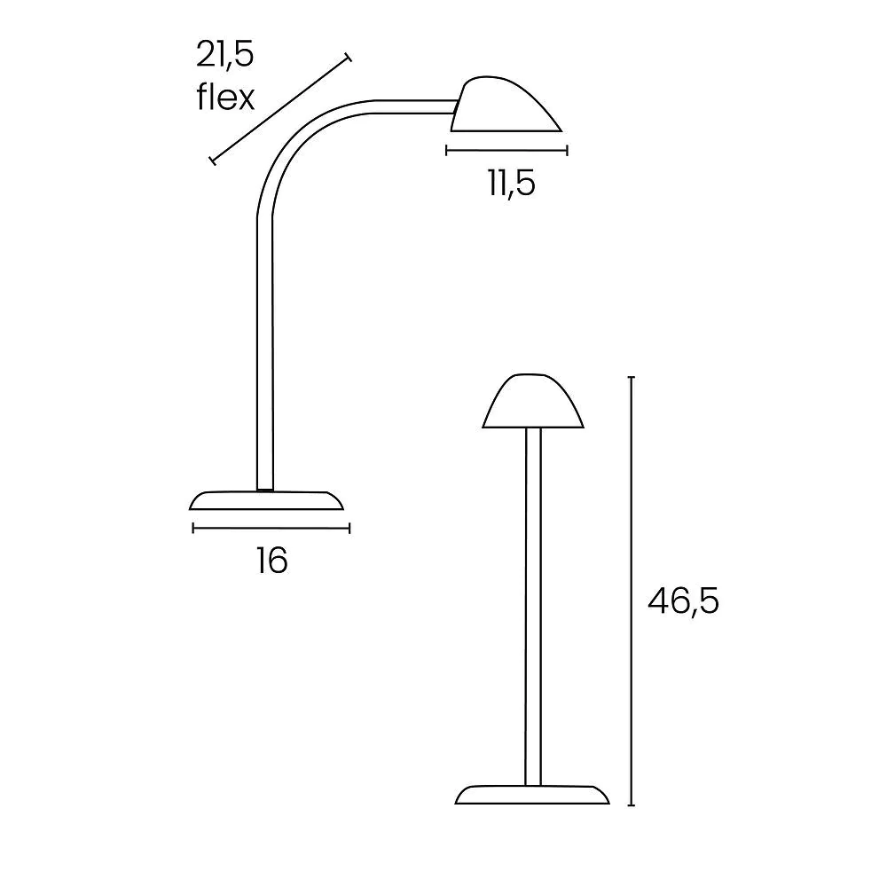 Tischleuchte LED Easy von Unilux - Produktbild 5 von 6