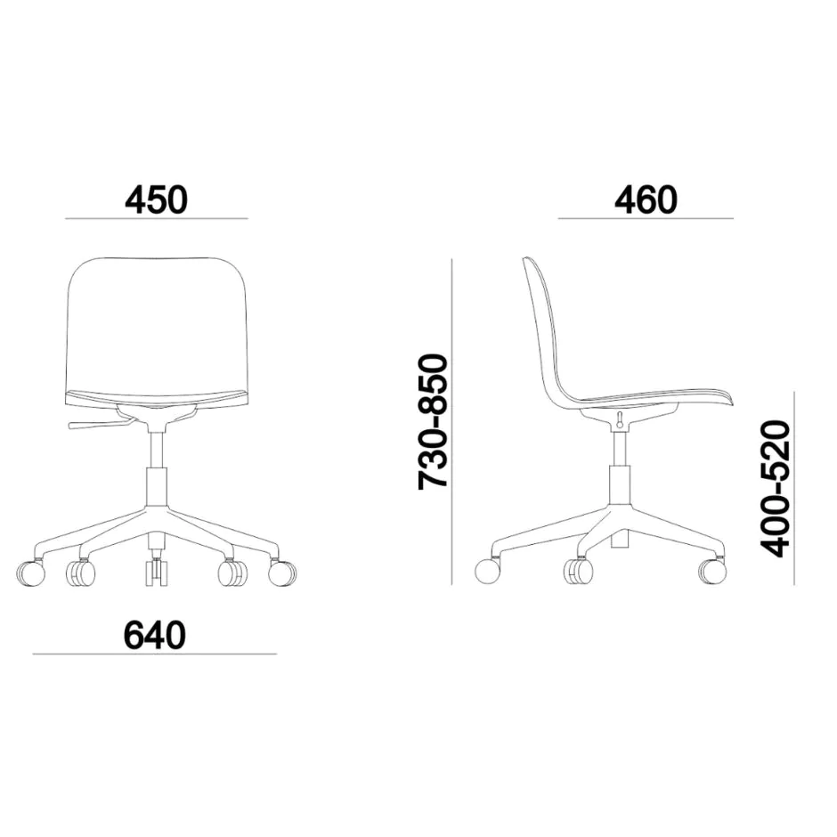 Konferenzstuhl Lambda 4002 Roll von RIM - Produktbild 3 von 5