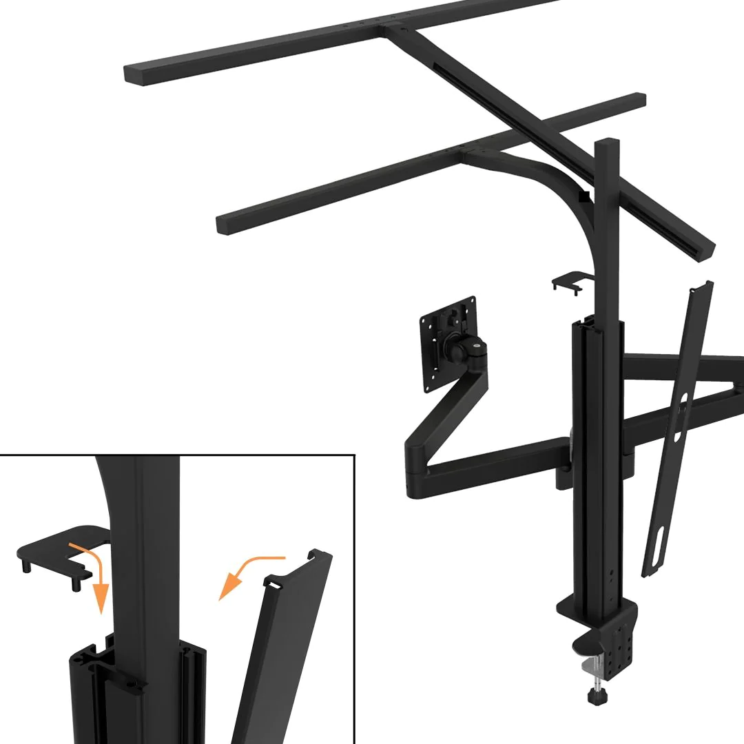 Monitorhalter Axio doppelt von Unilux - Produktbild 9 von 31