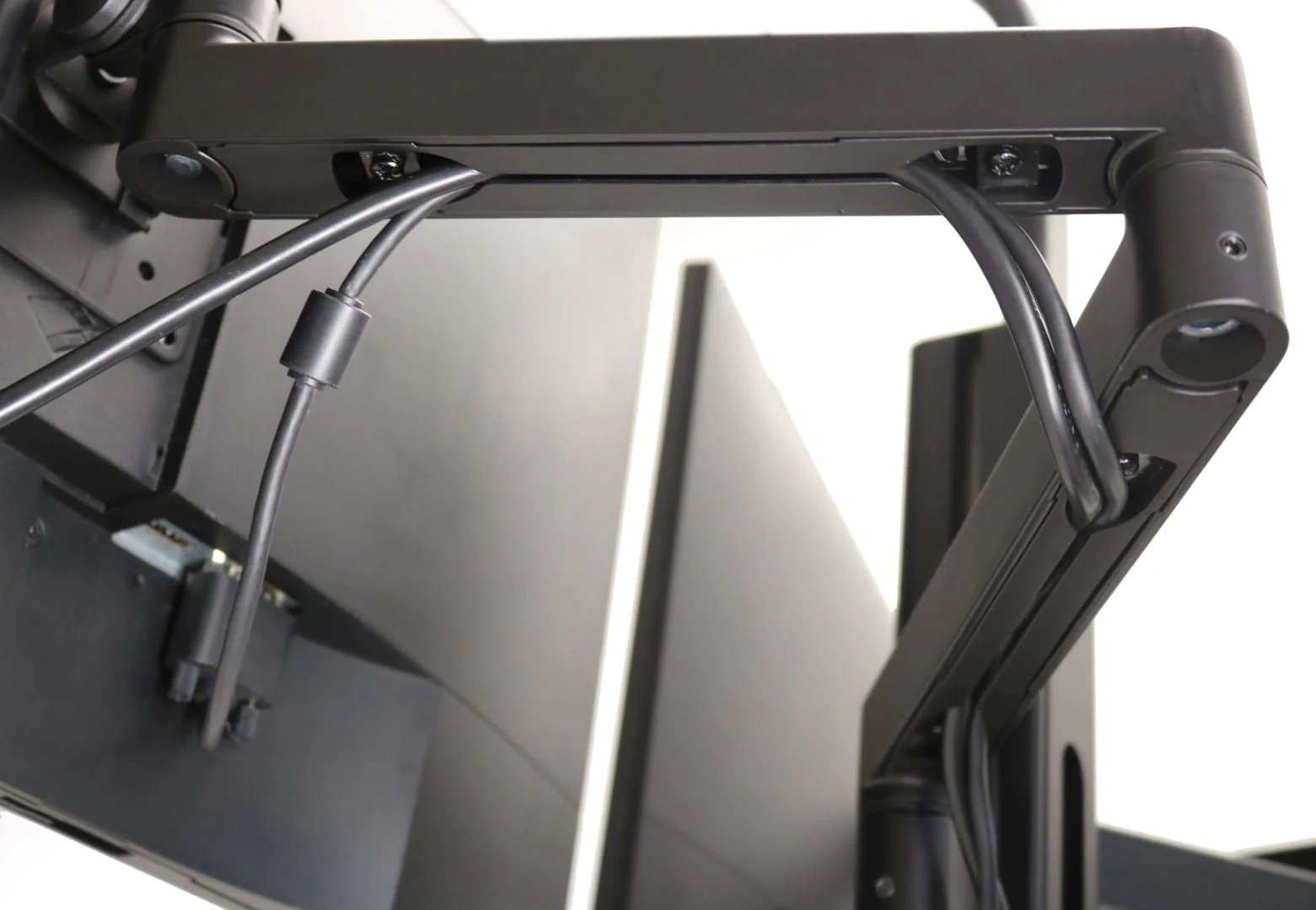 Tischleuchte mit Monitorarm doppelt Strata lumino screen von Unilux - Produktbild 10 von 16
