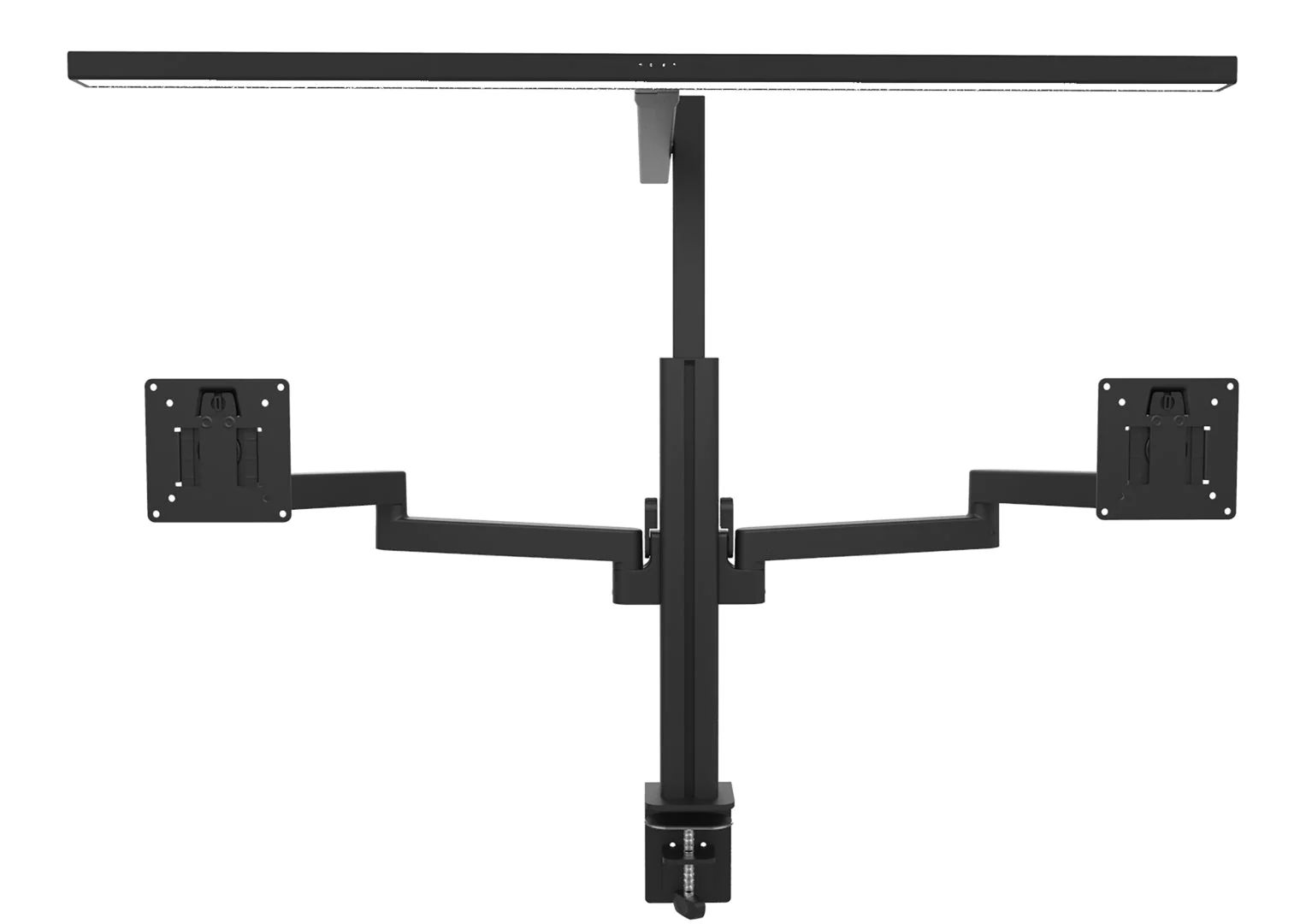 Tischleuchte mit Monitorarm doppelt Elite lumino screen von Unilux - Produktbild 2 von 16