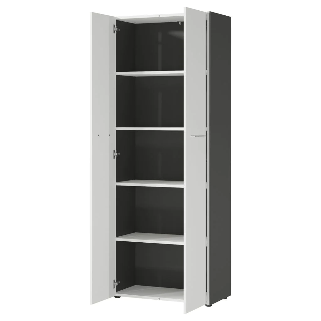 Aktenschrank 4263 Pasadena - Graphit/Weiß von BME home - Produktbild 3 von 5