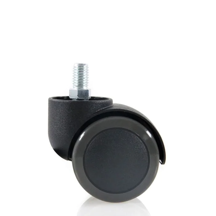 5x Hartbodenrollen 50mm Gewinde M10 Büro-Stuhl-Rollen für Hartböden (5er Pack) von HJH - Produktbild 3 von 5