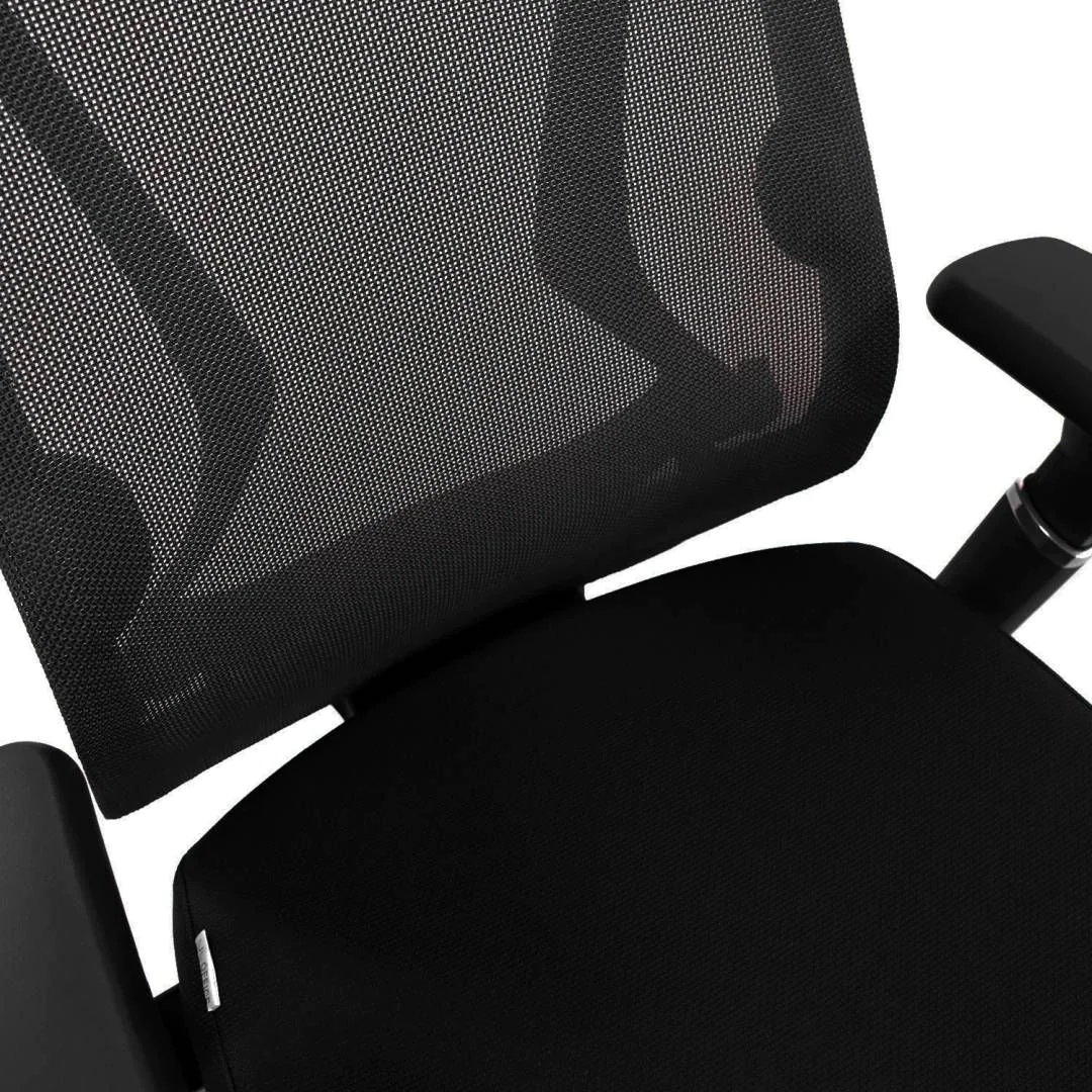 Bürostuhl Drehstuhl INSPERO Netzstoff Stoff schwarz von HJH - Produktbild 7 von 14