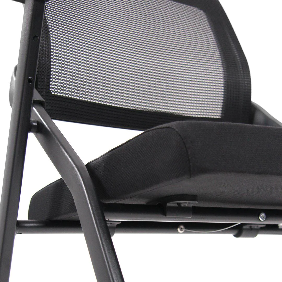 Besucherstuhl Klappstuhl PRIORITY II Netzstoff Stoff schwarz von HJH - Produktbild 3 von 14
