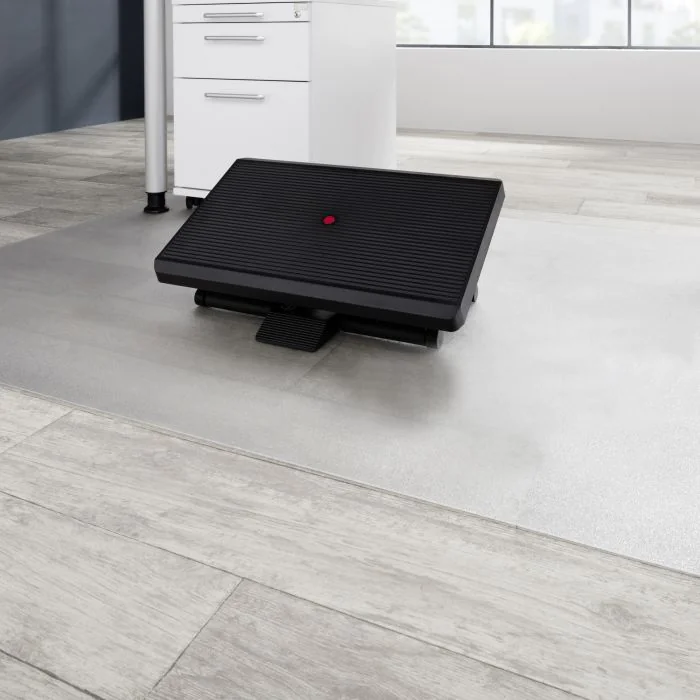Fußstütze PIEDINO STRIPE PRO schwarz neigbar höhenverstellbar von HJH - Produktbild 4 von 6