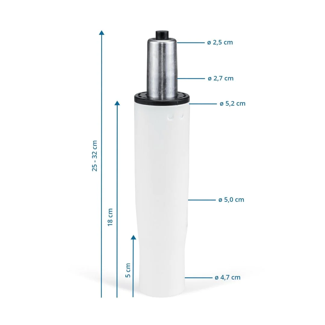 Gasfeder Gasdruckfeder S - weiß, 25-32 cm von HJH - Produktbild 2 von 5