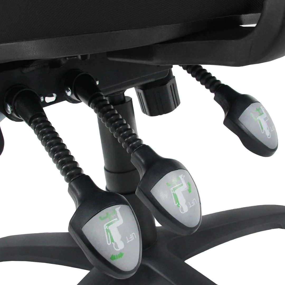 Bürostuhl Drehstuhl IMPACT PRO Stoff schwarz von HJH - Produktbild 2 von 14